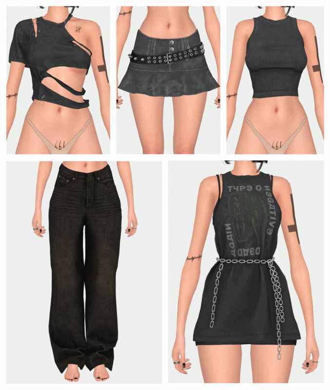 Галерея мода Коллекция одежды Offbeat set #1